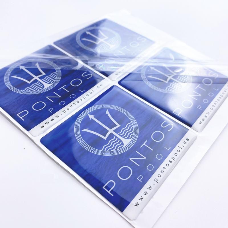 Waterproof Custom Dome Epoxy Resin Stickers