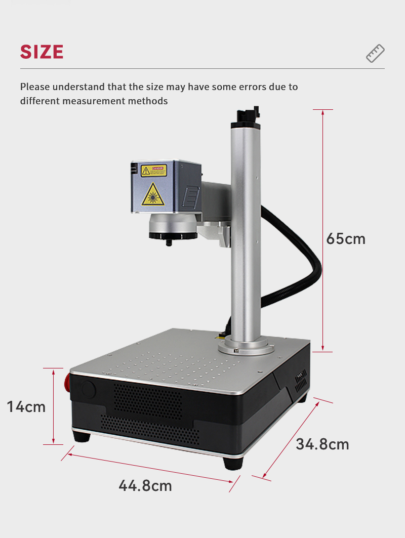 Raycus Fiber Laser Marking Machine Mini All In One Set For Engraving Metal Stainless Steel Cup Gold Silver Ring Jewerly Raycus Fiber Laser Marking Machine Mini All In One Set For Engraving Metal Stainless Steel Cup Gold Silver Ring Jewerly