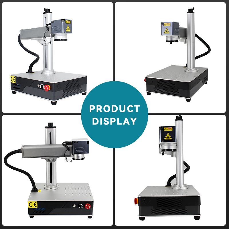 Raycus Fiber Laser Marking Machine Mini All In One Set For Engraving Metal Stainless Steel Cup Gold Silver Ring Jewerly Raycus Fiber Laser Marking Machine Mini All In One Set For Engraving Metal Stainless Steel Cup Gold Silver Ring Jewerly