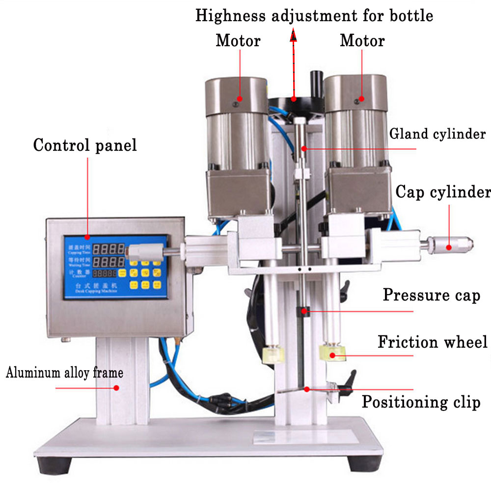 Desktop Automatic Bottle Capping Machines