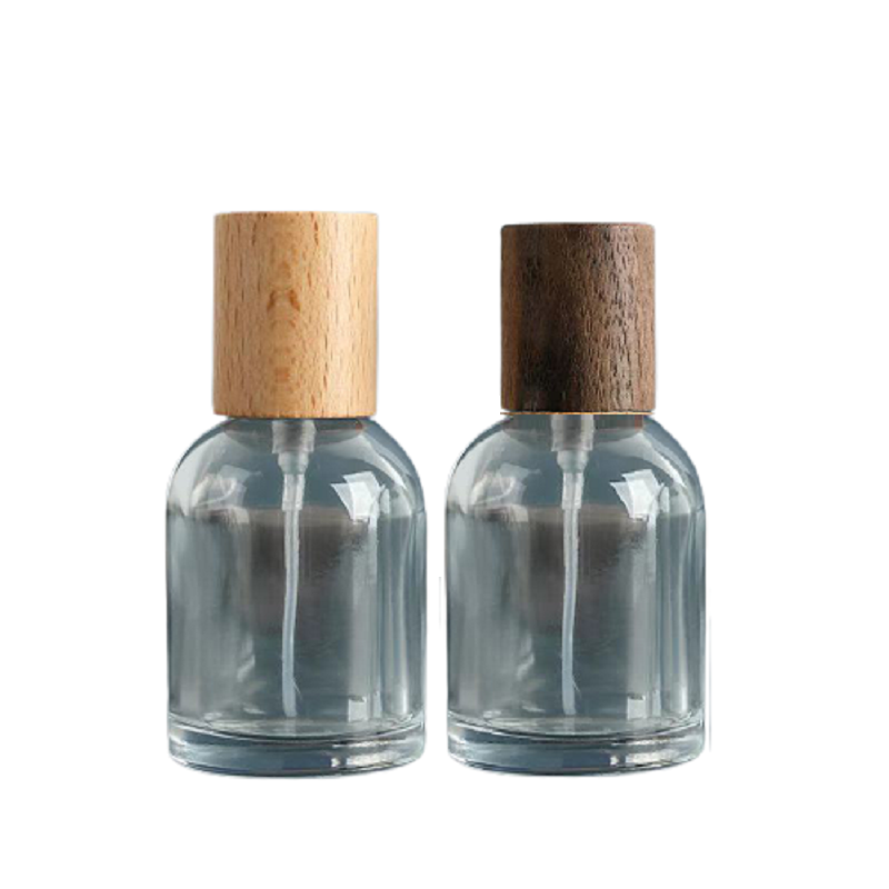 30 ml 50 ml Round Clear Glass Perfume Bottles