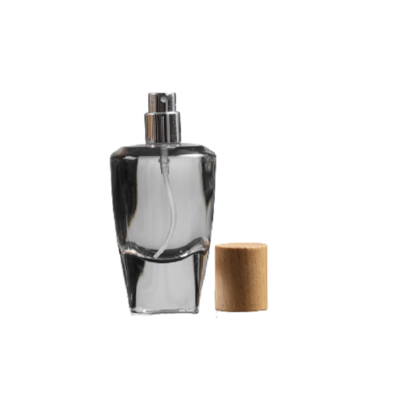 50 ml Bayonet Lock Clear Glass Perfume Bottles