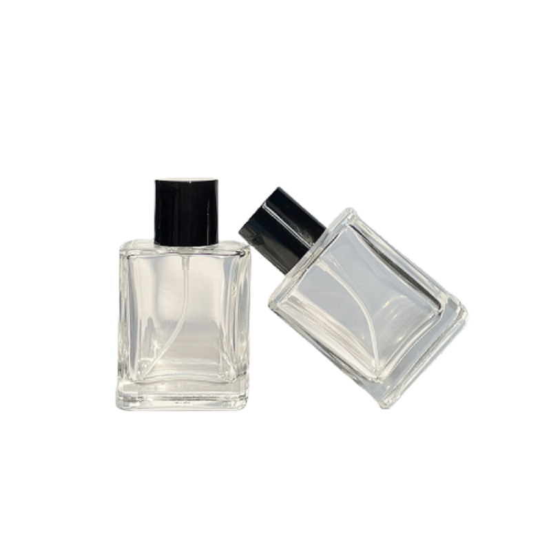 Square Glass Perfume Spray Bottles