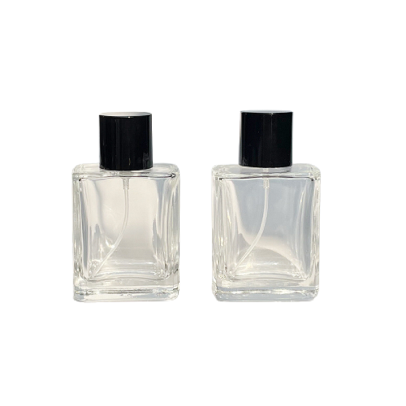 Square Glass Perfume Spray Bottles