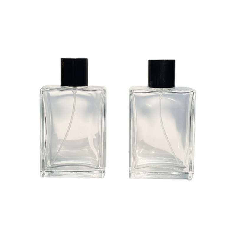 Square Glass Perfume Spray Bottles