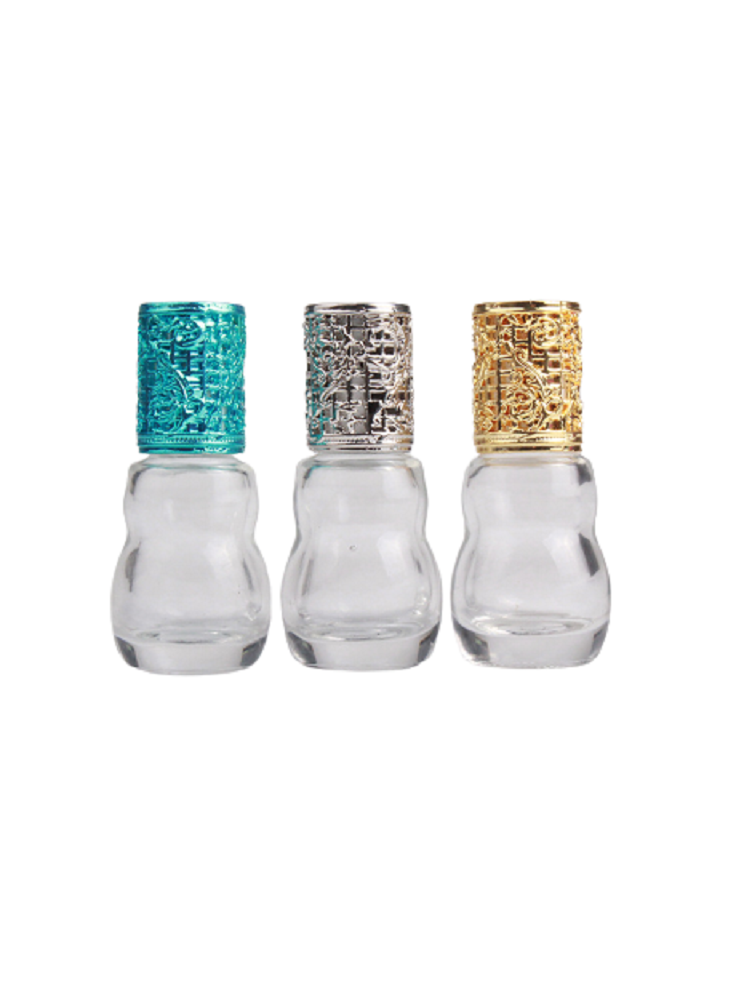 Colorful Cap Roll On Perfume Bottles