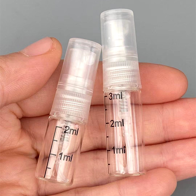 Mini Empty Glass Spray Bottles