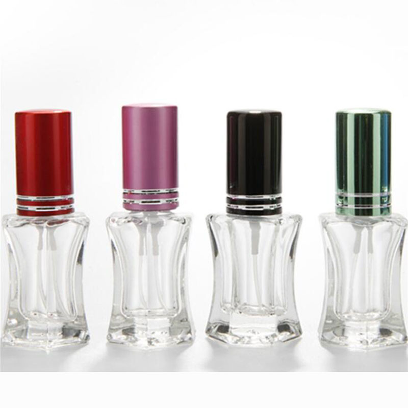 6 ml Refillable Hexagon Shaped Glass Perfume Bottles