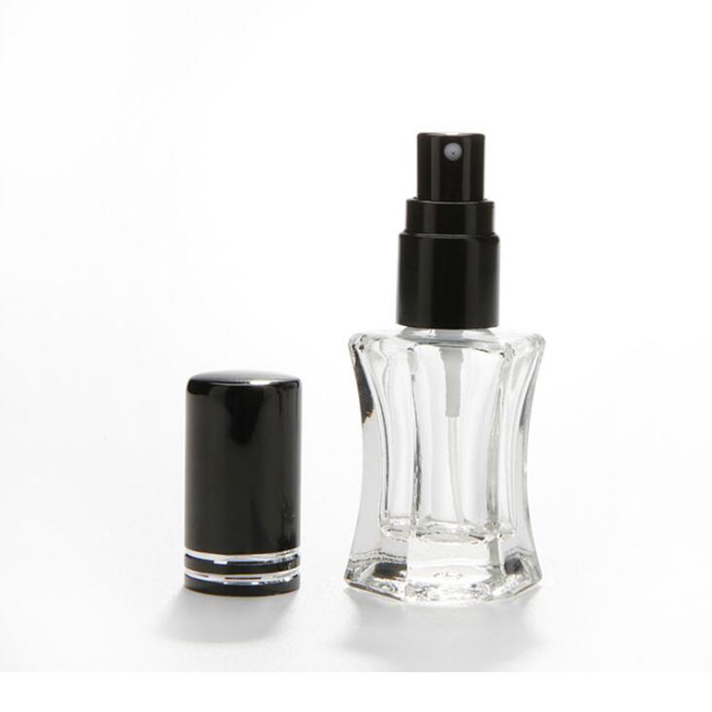 6 ml Refillable Hexagon Shaped Glass Perfume Bottles