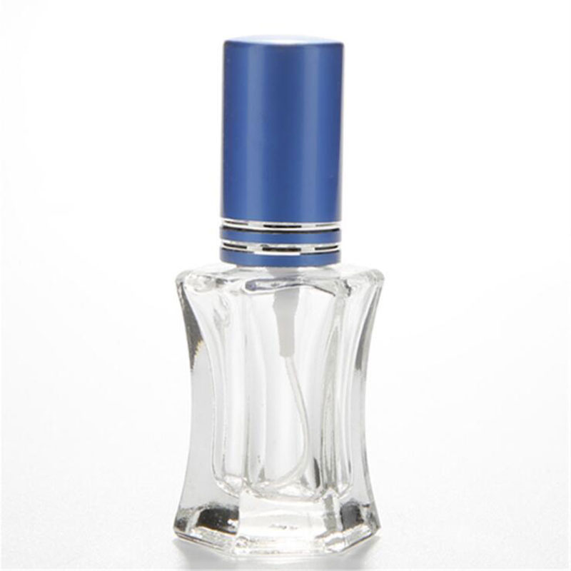 6 ml Refillable Hexagon Shaped Glass Perfume Bottles