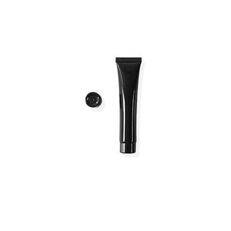 Glossy Black Soft Cosmetic Tubes