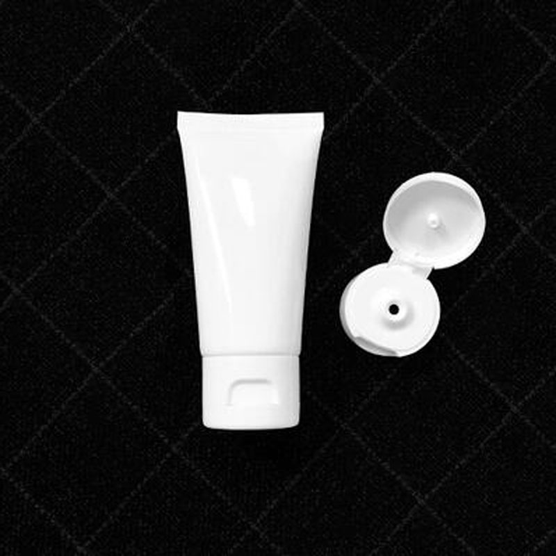 50 ml Cosmetic Squeeze White Tubes