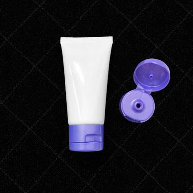 50 ml Cosmetic Squeeze White Tubes