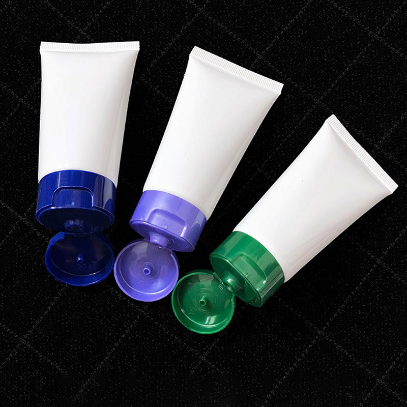 50 ml Cosmetic Squeeze White Tubes