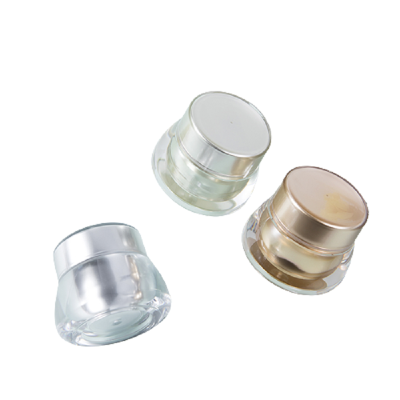Two Layers Acrylic Cream Jars