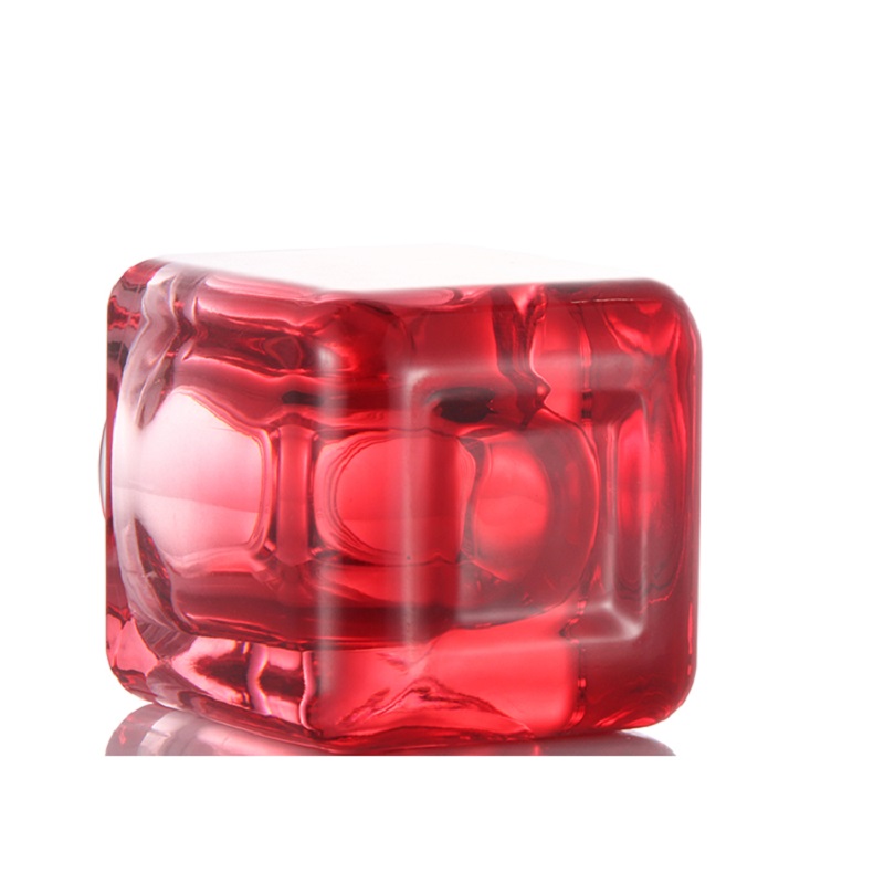 Empty Glass Cream Jars