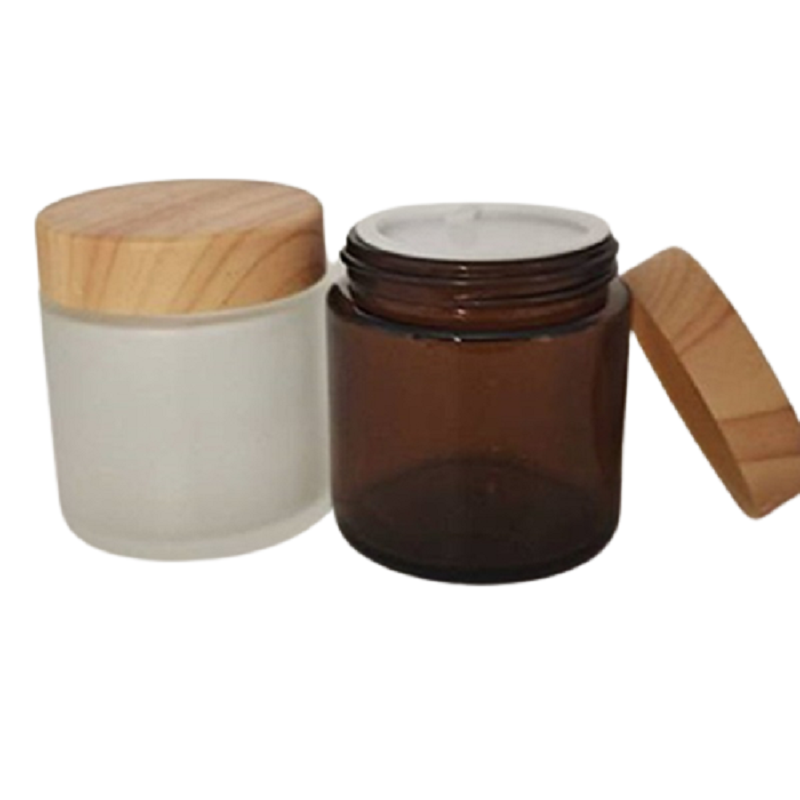 Refillable Glass Cream Jars