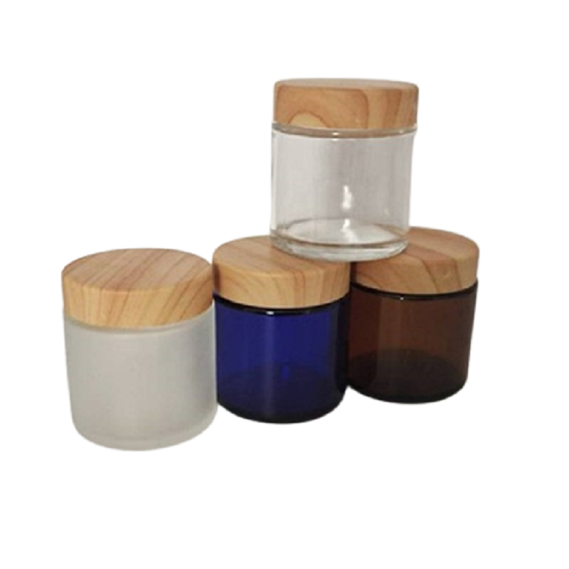 Refillable Glass Cream Jars