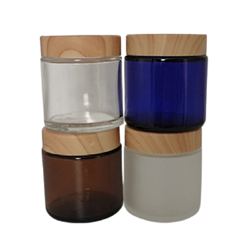 Refillable Glass Cream Jars