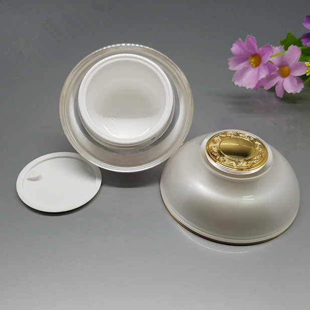 10Pcs - Refillable Acrylic Cosmetic Containers