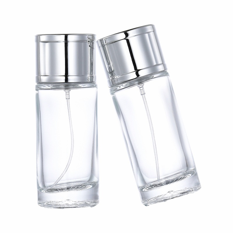 Round Clear Perfume Spray Bottles