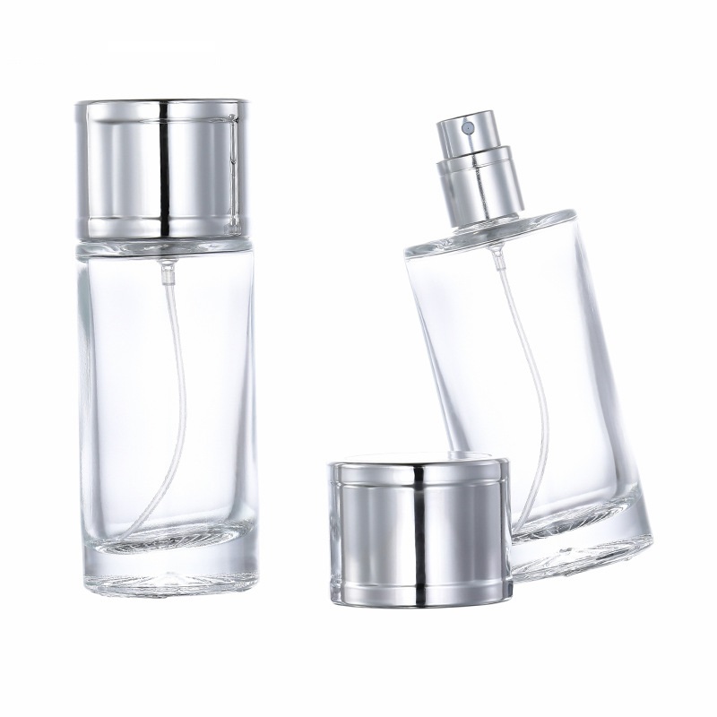 Round Clear Perfume Spray Bottles