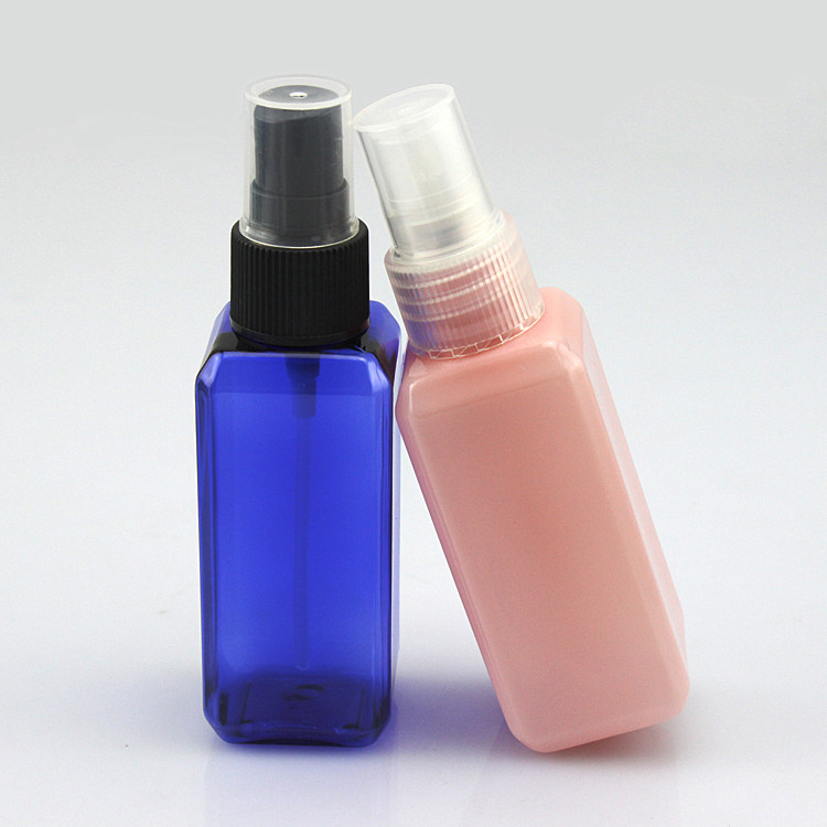 50 ml Square Plastic Perfume Bottles