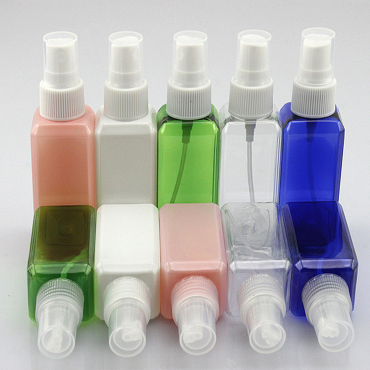 50 ml Square Plastic Perfume Bottles