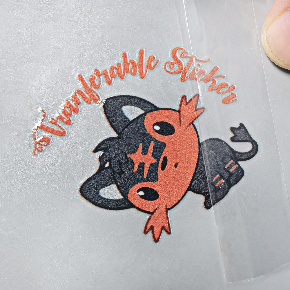 Custom Design UV Transfer Stickers