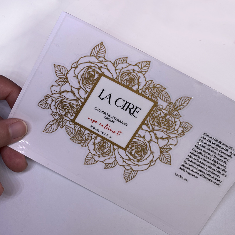 Custom Design UV Vinyl Transfer Labels