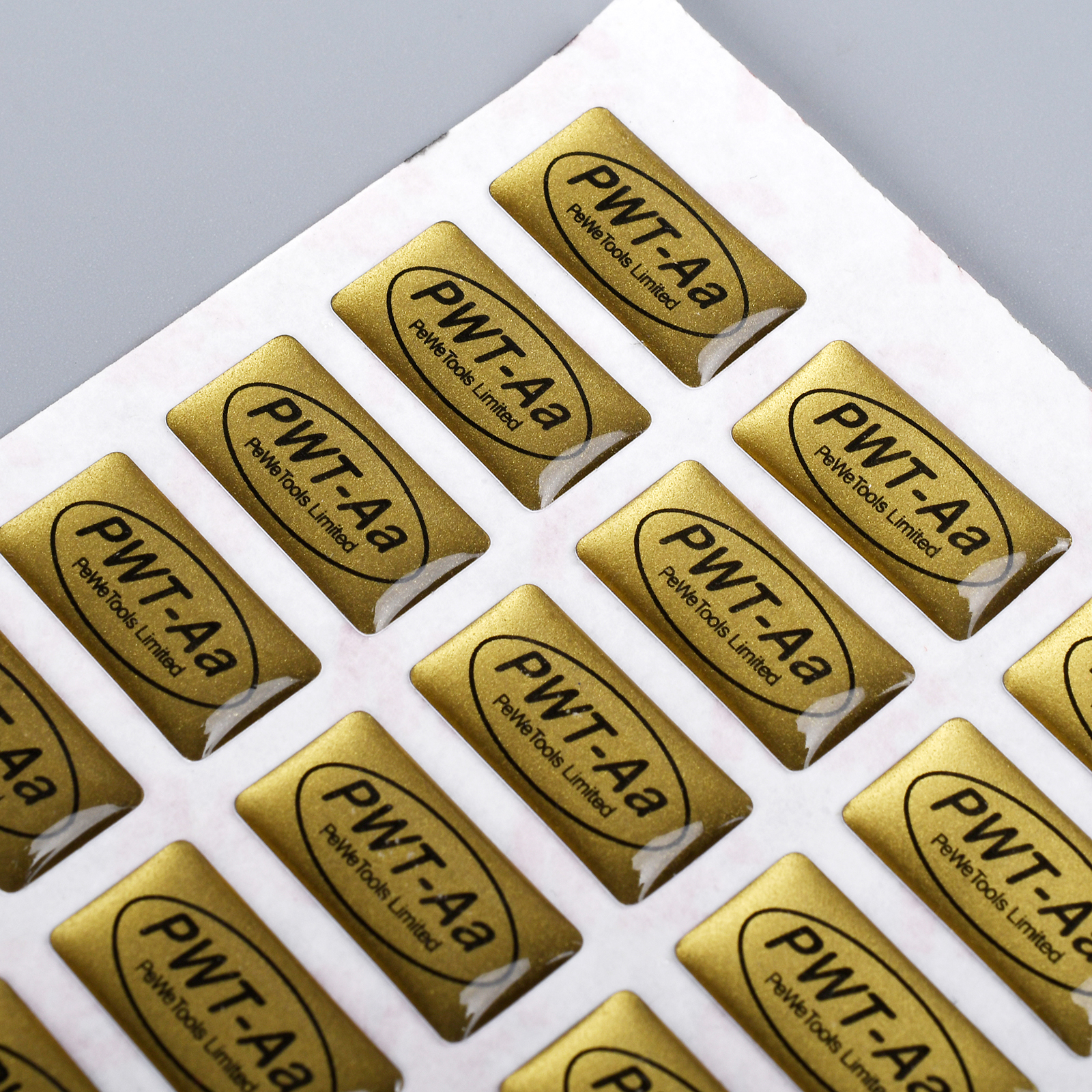 Custom Design 3D Soft Dome Stickers