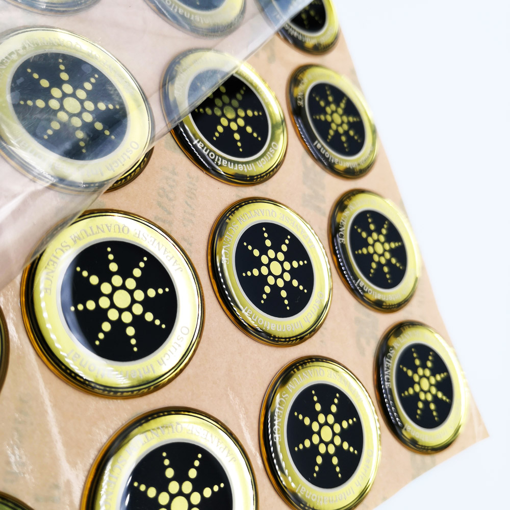 Waterproof Custom Dome Epoxy Resin Stickers