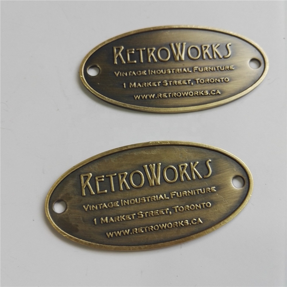 Custom Design Engraved Name Plates for Brand Logo