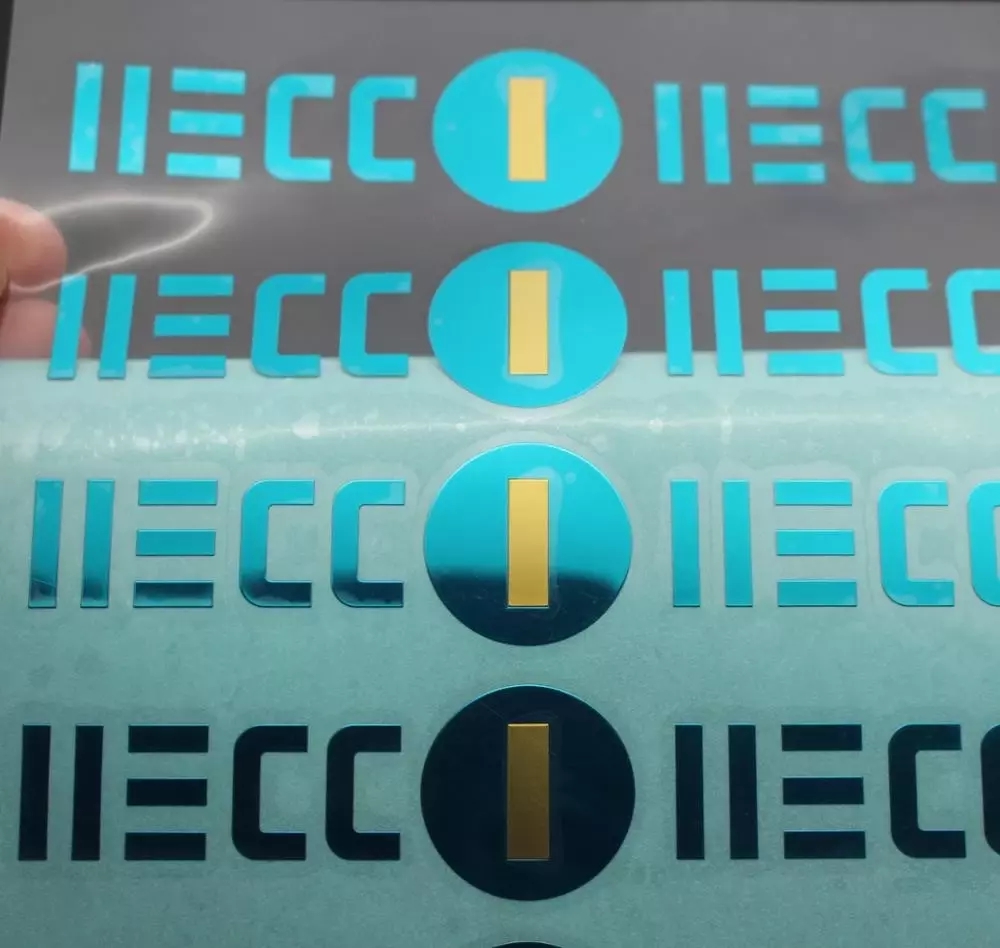 Self-Adhesive Custom Design Metal Stickers