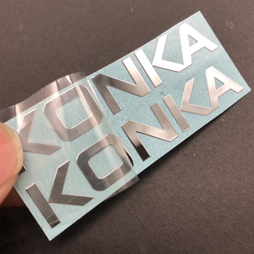 Self-Adhesive Custom Design Metal Stickers
