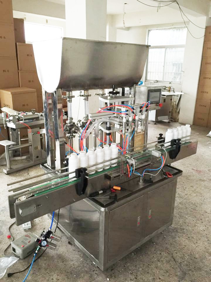 Automatic Paste Filling Machines with Conveyor Belts Automatic Paste Filling Machines with Conveyor Belts