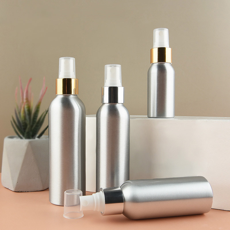 Refillable Aluminum Perfume Spray Bottles