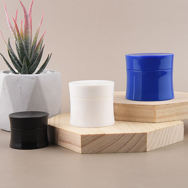 Portable Refillable Plastic Cream Jars