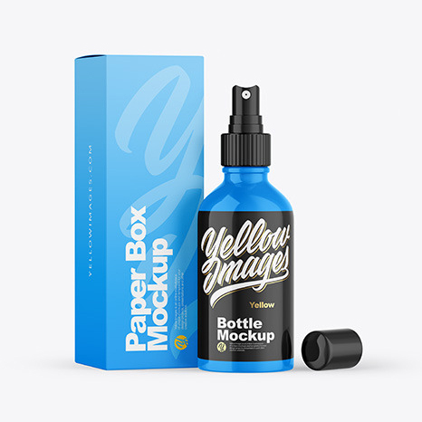 40Pcs - Custom Design Printing Paper Perfume Boxes