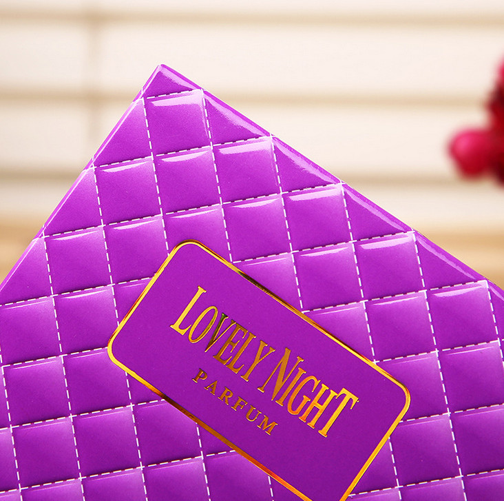 1000Pcs - Custom Logo Embossed Perfume Boxes