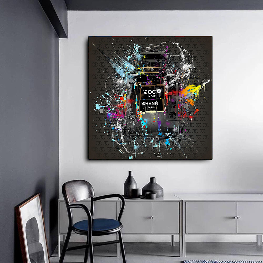 Luxury Perfume Bottle Street Art Posters And Prints Griffiti Canvas Painting Abstract Wall Pictures Room Home Decor Cuadros Luxury Perfume Bottle Street Art Posters And Prints Griffiti Canvas Painting Abstract Wall Pictures Room Home Decor Cuadros
