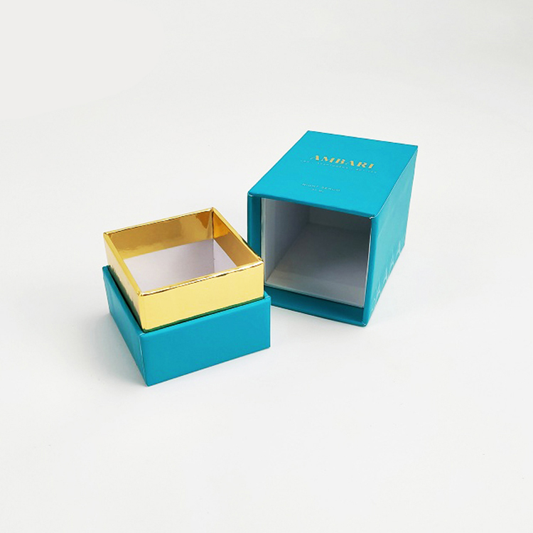 1000Pcs - Customized Gold Stamping Logo Perfume Boxes