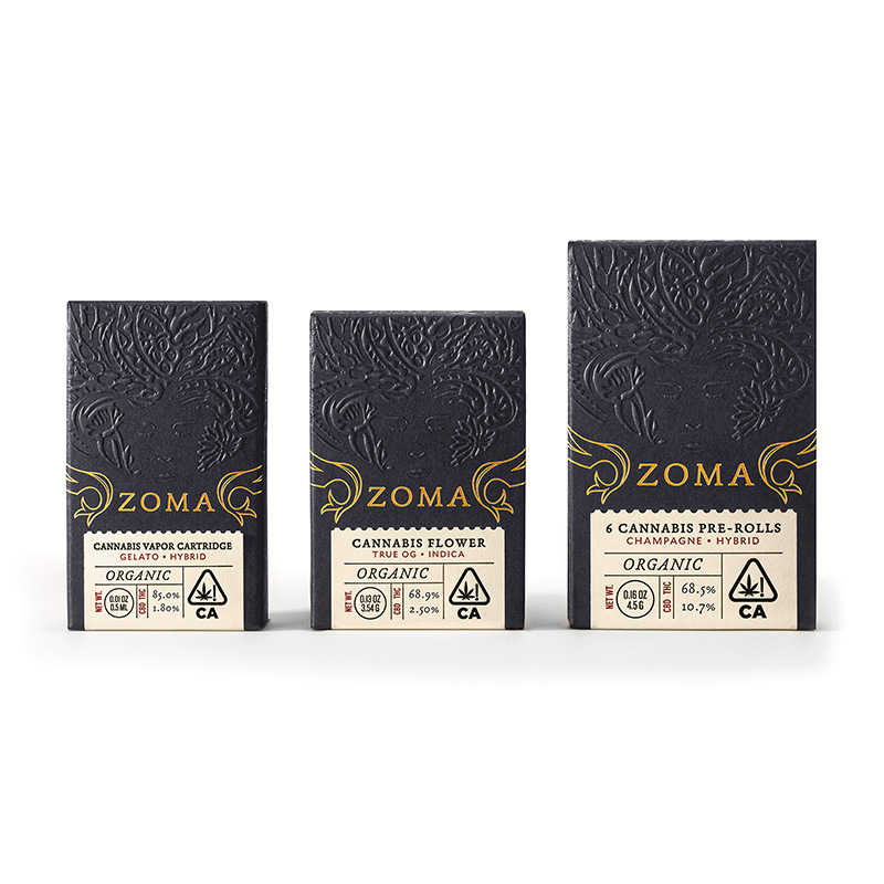 1000Pcs - Customized Laser Printed Perfume Boxes