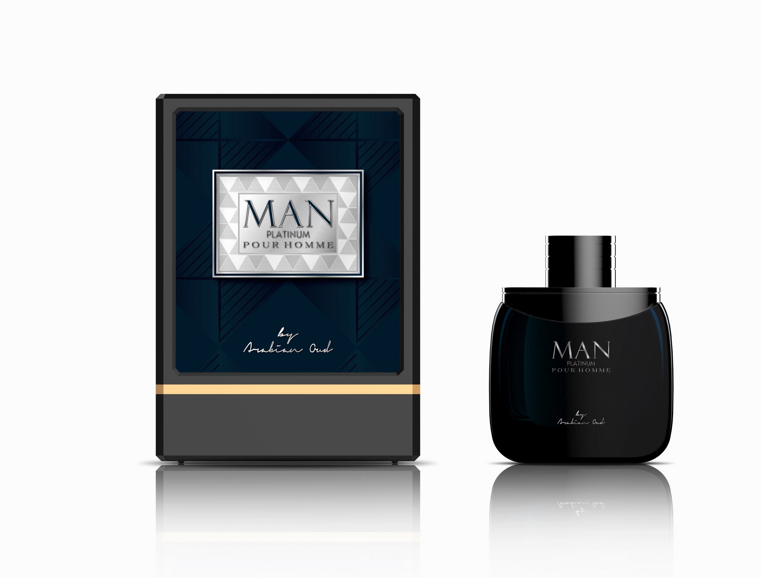 1000Pcs - Custom Design Gold Stamping Perfume Boxes