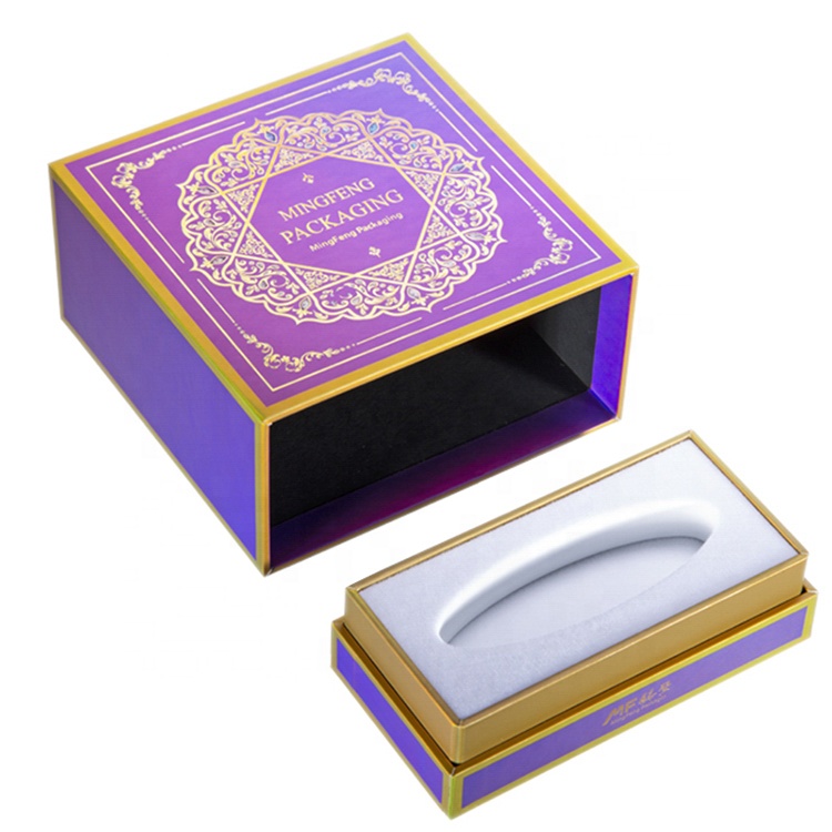 1000Pcs - Perfume Boxes with Gold Stamping Custom Logo